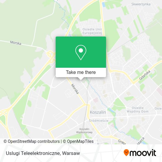 Uslugi Teleelektroniczne map