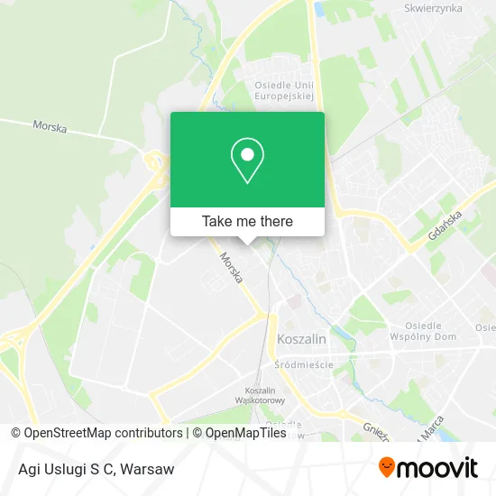 Карта Agi Uslugi S C