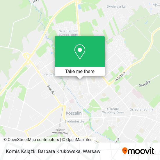 Komis Książki Barbara Krukowska map