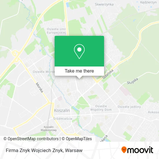 Карта Firma Znyk Wojciech Znyk