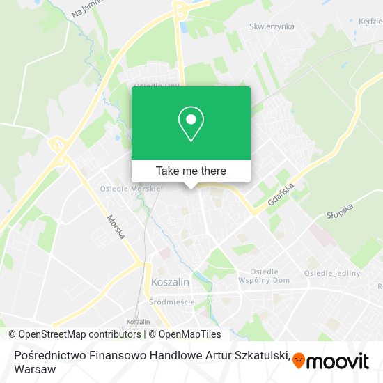 Pośrednictwo Finansowo Handlowe Artur Szkatulski map