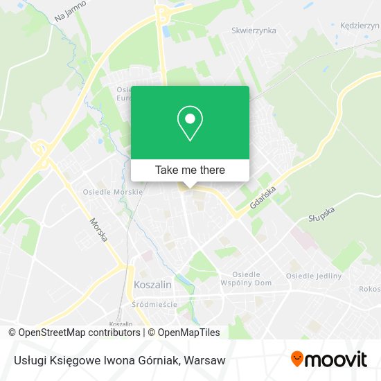 Usługi Księgowe Iwona Górniak map