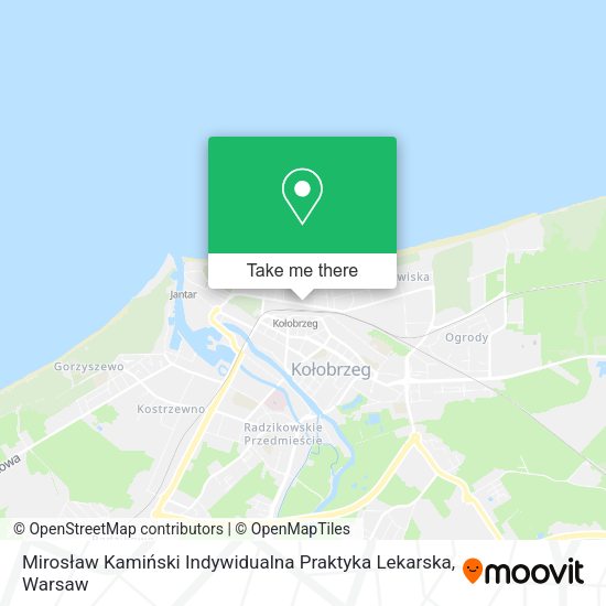 Mirosław Kamiński Indywidualna Praktyka Lekarska map