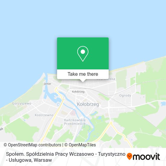 Społem. Spółdzielnia Pracy Wczasowo - Turystyczno - Usługowa map