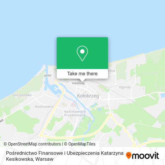 Pośrednictwo Finansowe i Ubezpieczenia Katarzyna Kesikowska map