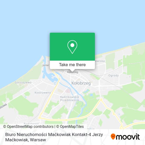 Biuro Nieruchomości Maćkowiak Kontakt-4 Jerzy Maćkowiak map