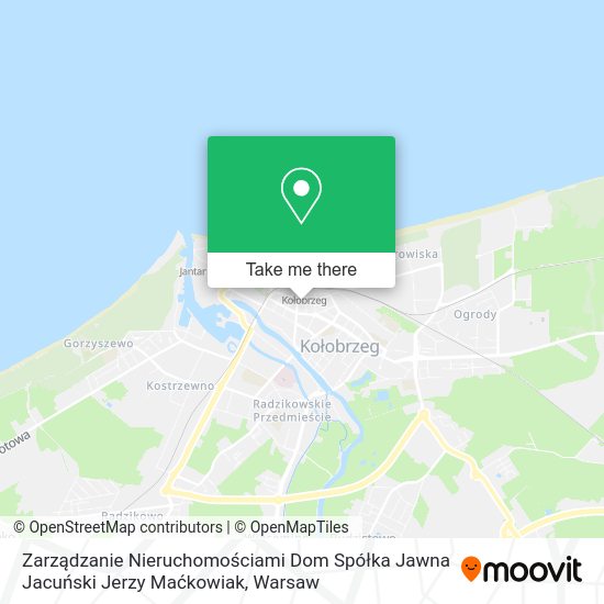 Zarządzanie Nieruchomościami Dom Spółka Jawna Jacuński Jerzy Maćkowiak map