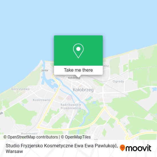 Studio Fryzjersko Kosmetyczne Ewa Ewa Pawlukojć map