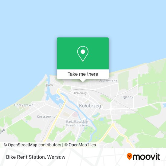 Bike Rent Station map