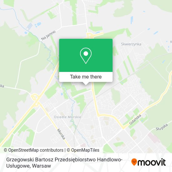 Grzegowski Bartosz Przedsiębiorstwo Handlowo-Usługowe map