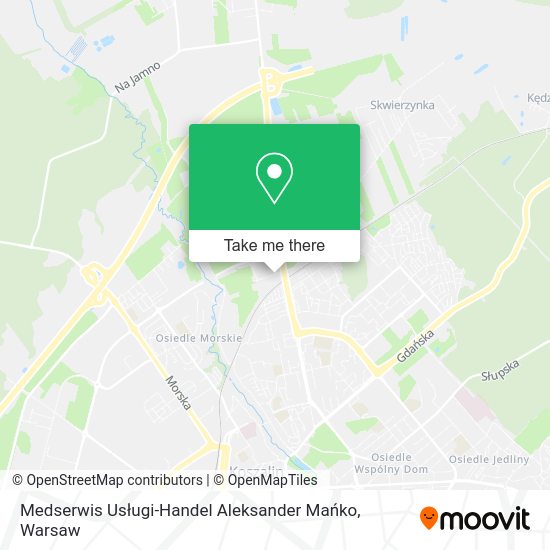 Medserwis Usługi-Handel Aleksander Mańko map