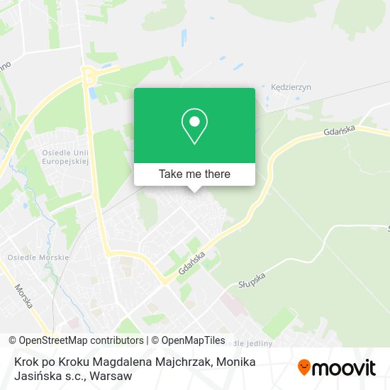 Krok po Kroku Magdalena Majchrzak, Monika Jasińska s.c. map