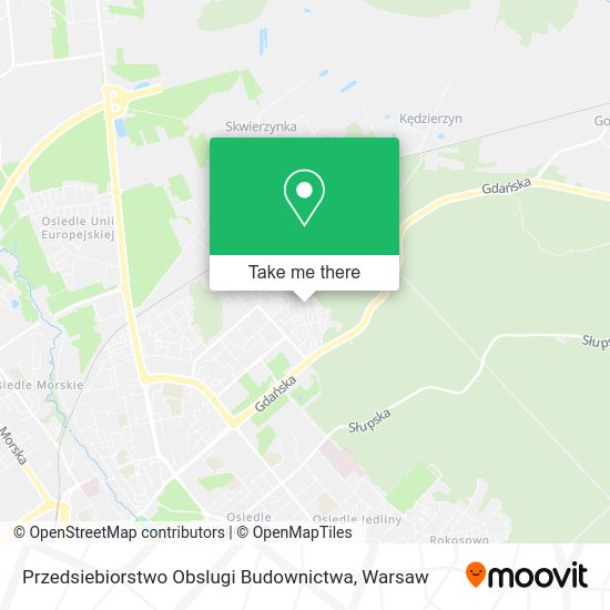 Przedsiebiorstwo Obslugi Budownictwa map