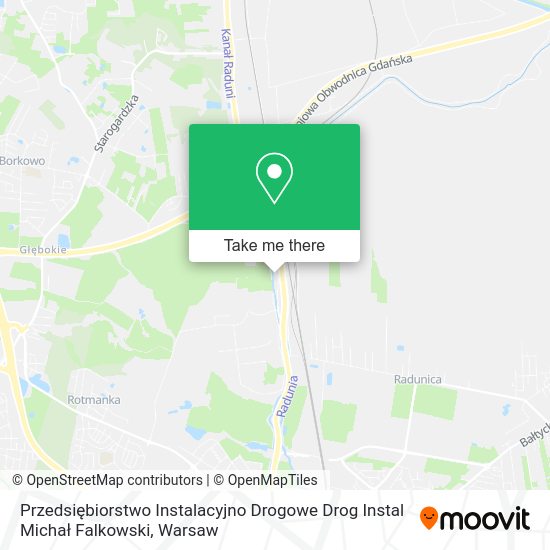 Przedsiębiorstwo Instalacyjno Drogowe Drog Instal Michał Falkowski map