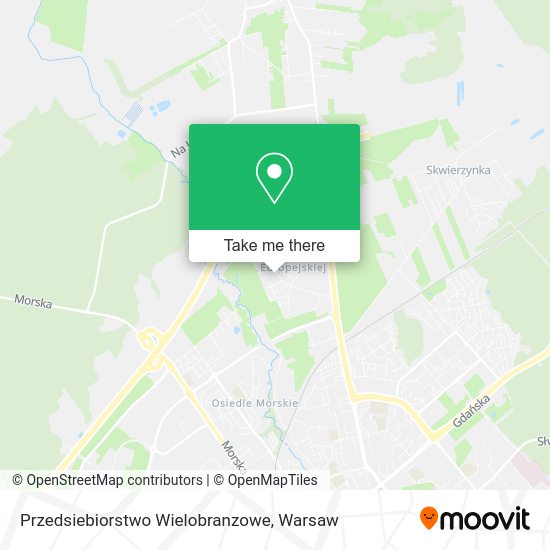 Przedsiebiorstwo Wielobranzowe map