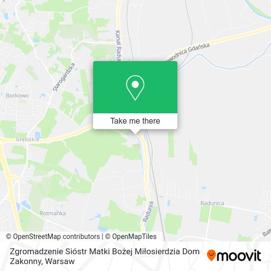 Zgromadzenie Sióstr Matki Bożej Miłosierdzia Dom Zakonny map