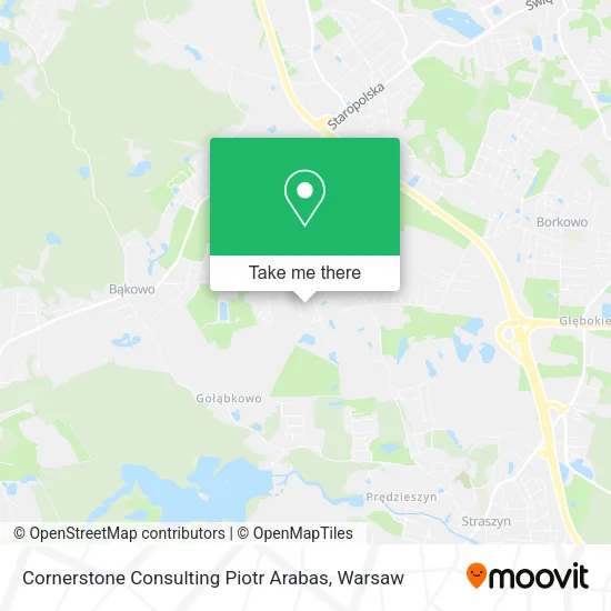 Карта Cornerstone Consulting Piotr Arabas