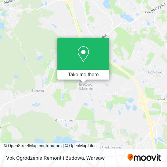 Vbk Ogrodzenia Remont i Budowa map