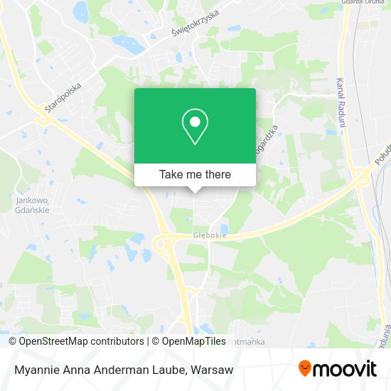 Myannie Anna Anderman Laube map