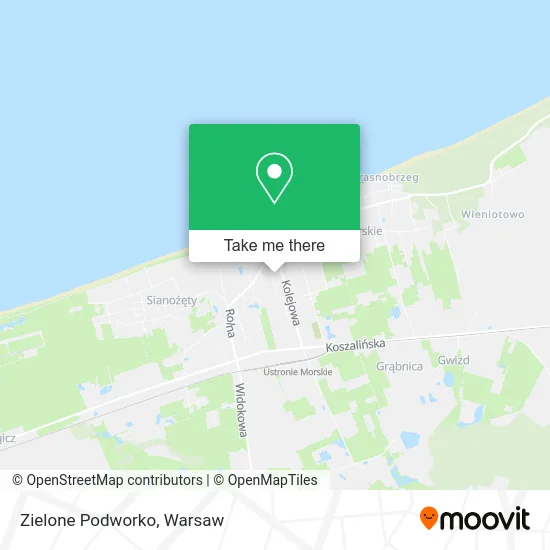 Карта Zielone Podworko