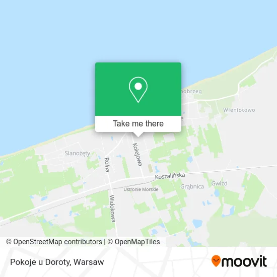 Карта Pokoje u Doroty