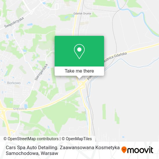 Cars Spa Auto Detailing. Zaawansowana Kosmetyka Samochodowa map