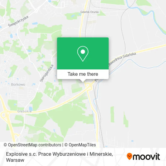 Карта Explosive s.c. Prace Wyburzeniowe i Minerskie