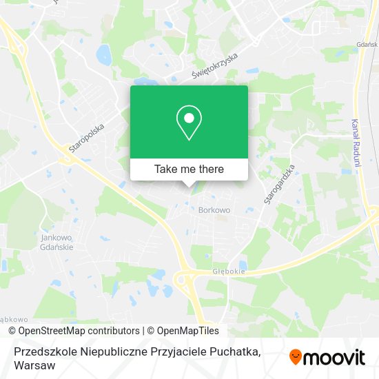 Przedszkole Niepubliczne Przyjaciele Puchatka map