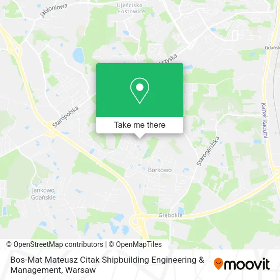 Карта Bos-Mat Mateusz Citak Shipbuilding Engineering & Management