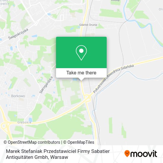 Marek Stefaniak Przedstawiciel Firmy Sabatier Antiquitäten Gmbh map