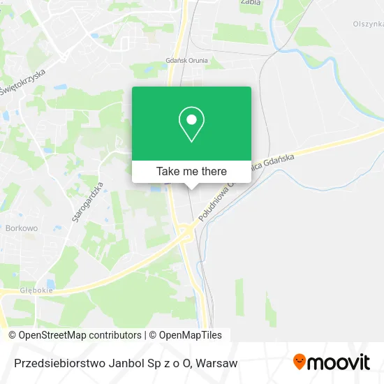 Przedsiebiorstwo Janbol Sp z o O map