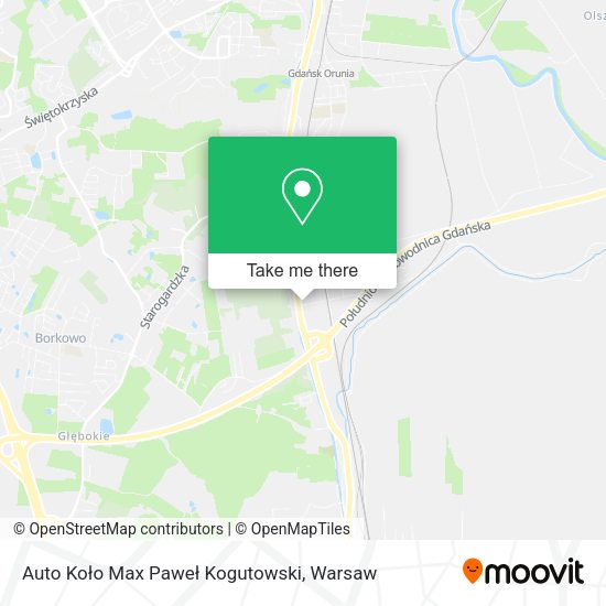 Auto Koło Max Paweł Kogutowski map