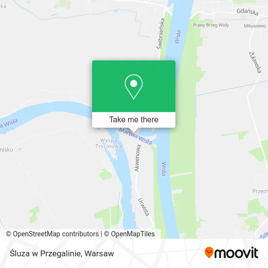 Карта Śluza w Przegalinie