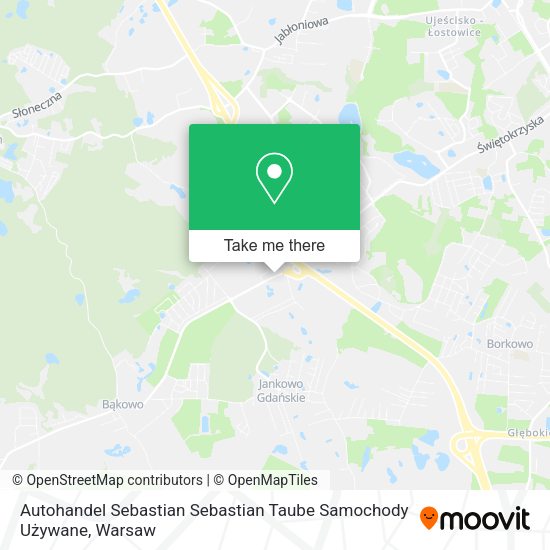 Карта Autohandel Sebastian Sebastian Taube Samochody Używane