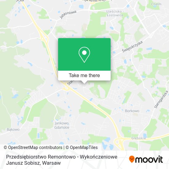 Przedsiębiorstwo Remontowo - Wykończeniowe Janusz Sobisz map