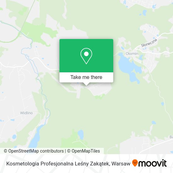 Kosmetologia Profesjonalna Leśny Zakątek map