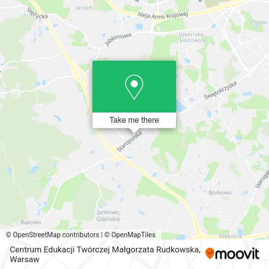 Centrum Edukacji Twórczej Małgorzata Rudkowska map