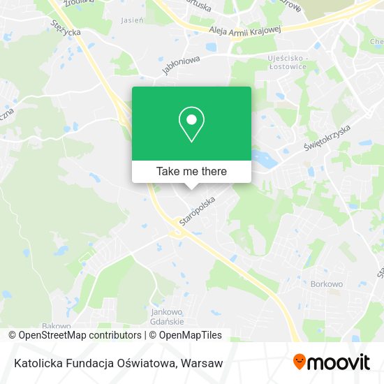 Katolicka Fundacja Oświatowa map