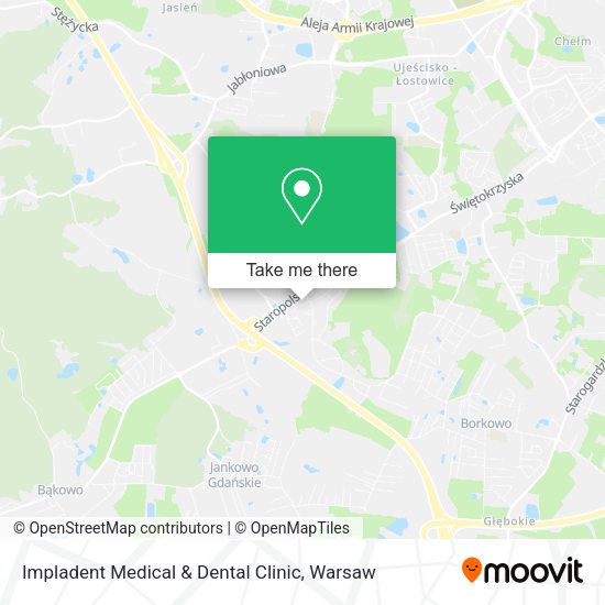 Impladent Medical & Dental Clinic map