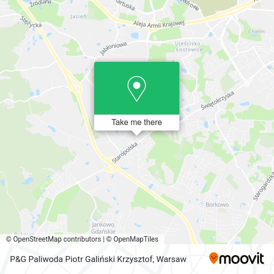 P&G Paliwoda Piotr Galiński Krzysztof map