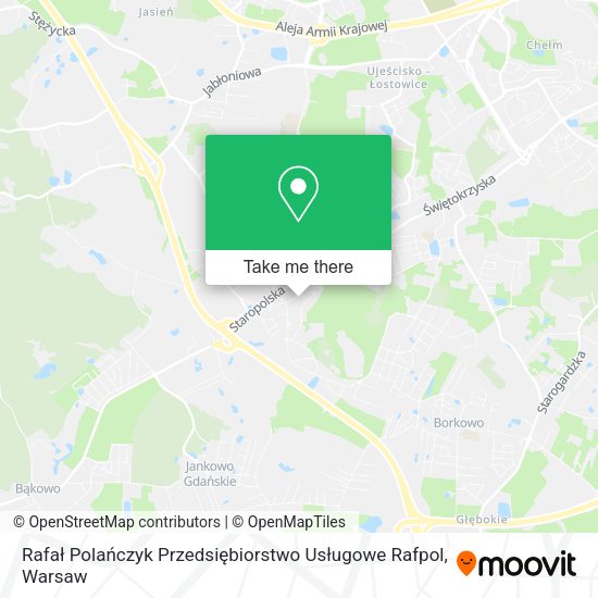 Rafał Polańczyk Przedsiębiorstwo Usługowe Rafpol map