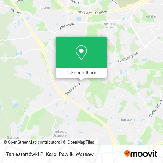 Taniestartówki Pl Karol Pawlik map