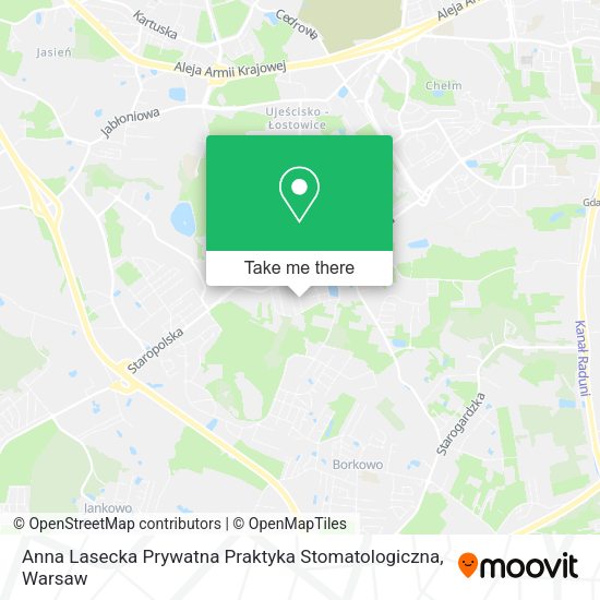 Anna Lasecka Prywatna Praktyka Stomatologiczna map