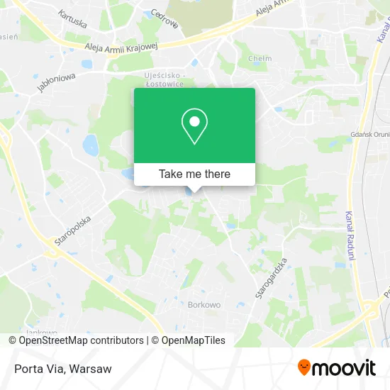 Карта Porta Via