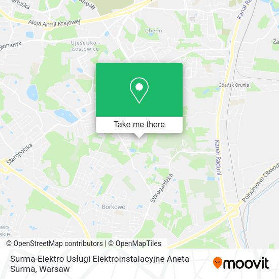 Surma-Elektro Usługi Elektroinstalacyjne Aneta Surma map