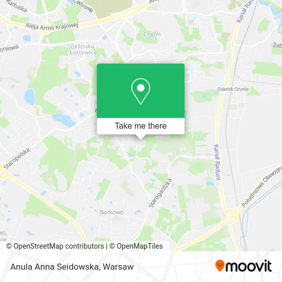 Карта Anula Anna Seidowska