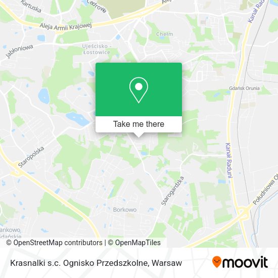 Krasnalki s.c. Ognisko Przedszkolne map