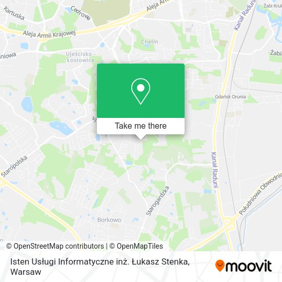 Isten Usługi Informatyczne inż. Łukasz Stenka map