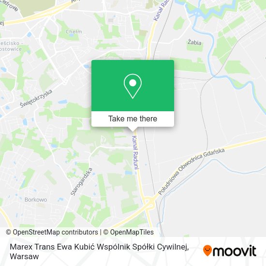 Marex Trans Ewa Kubić Wspólnik Spółki Cywilnej map