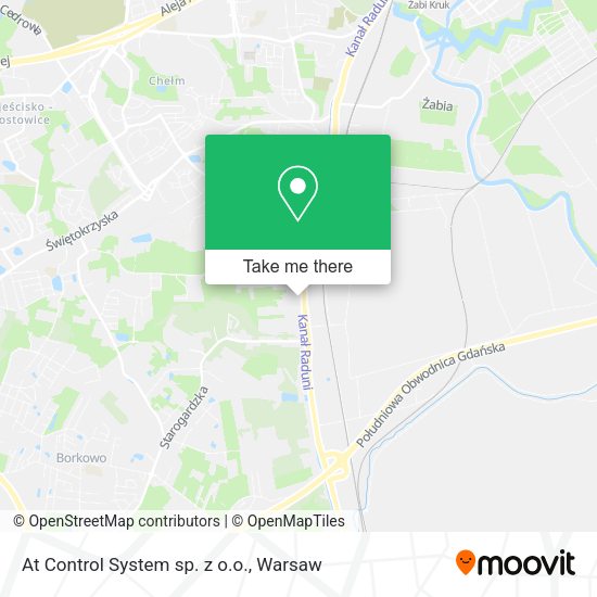 At Control System sp. z o.o. map